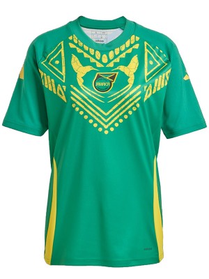 Jamaica maglia pre-partita uniforme da calcio uomo verde abbigliamento sportivo kit da calcio maglia superiore 2024-2025